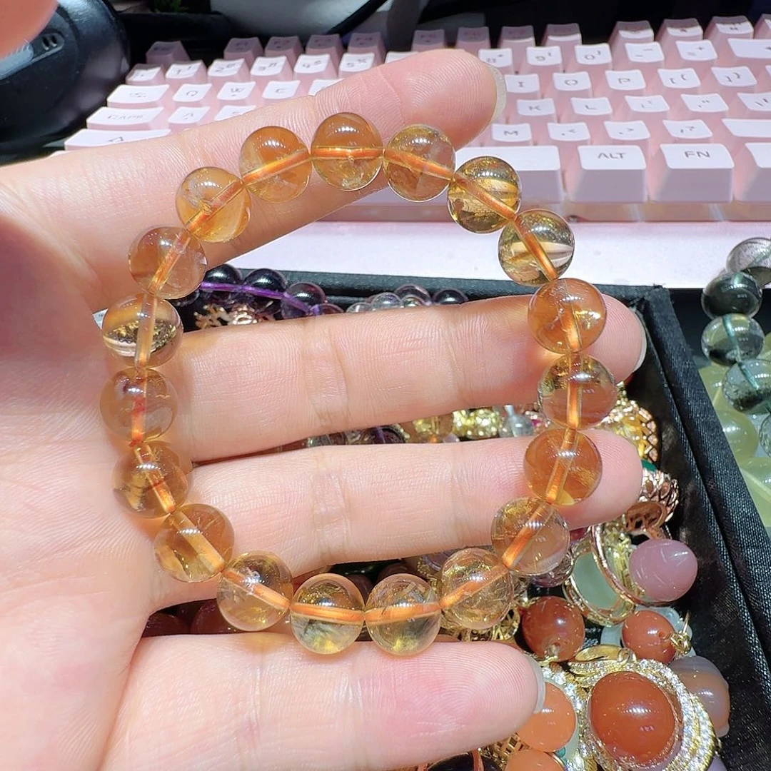 水晶手链未镶嵌天然水晶