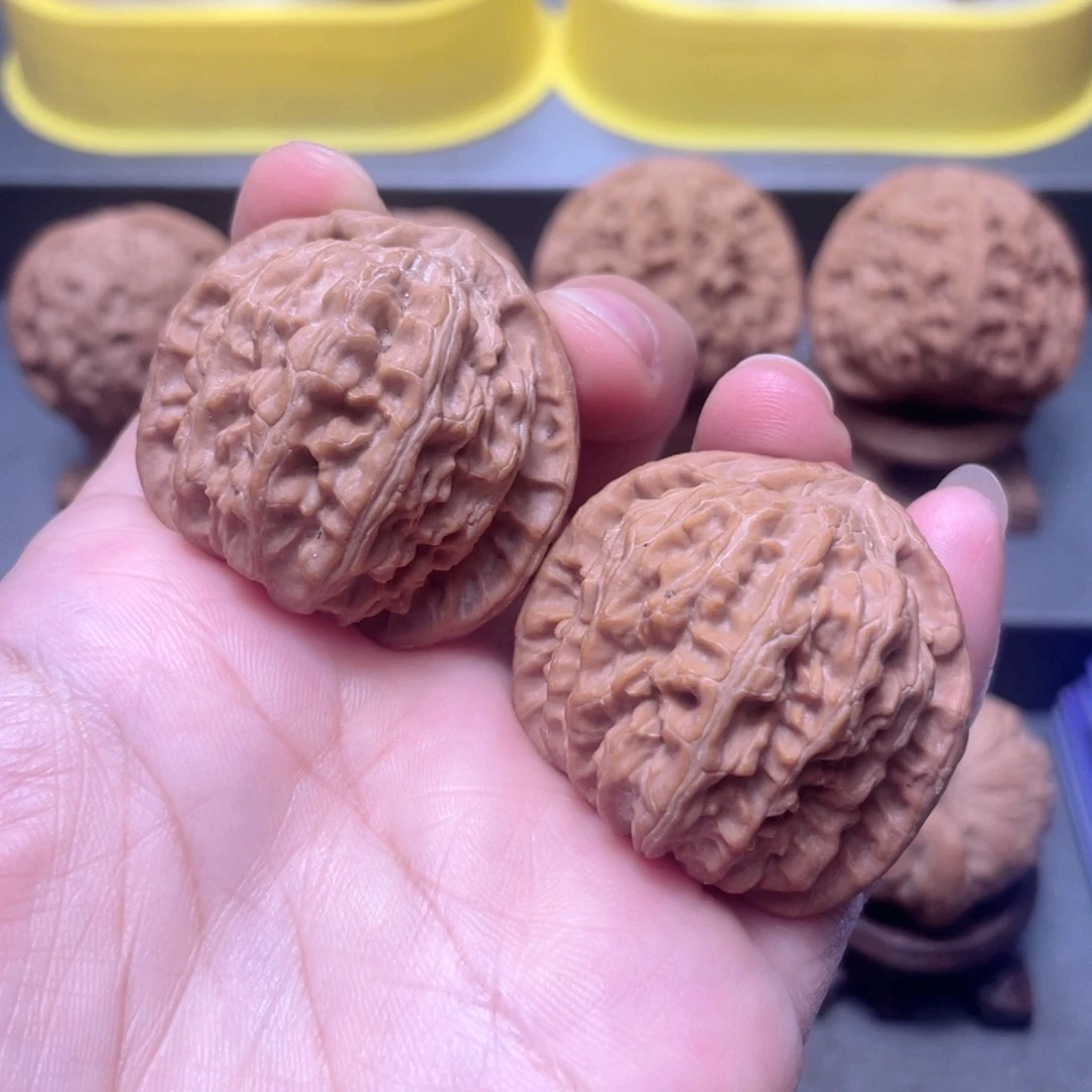 手串文玩核桃精白38