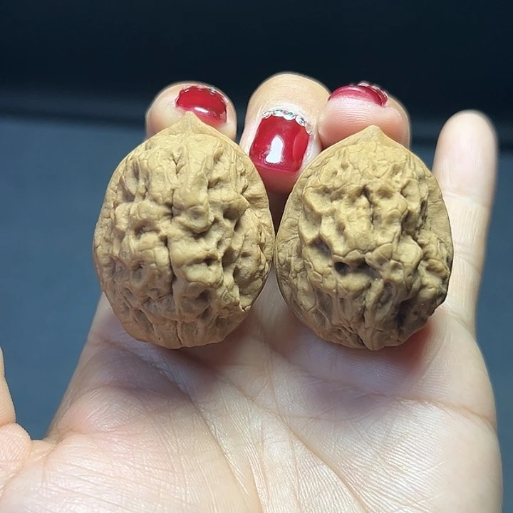 把件文玩核桃10号三角金蟾36尺