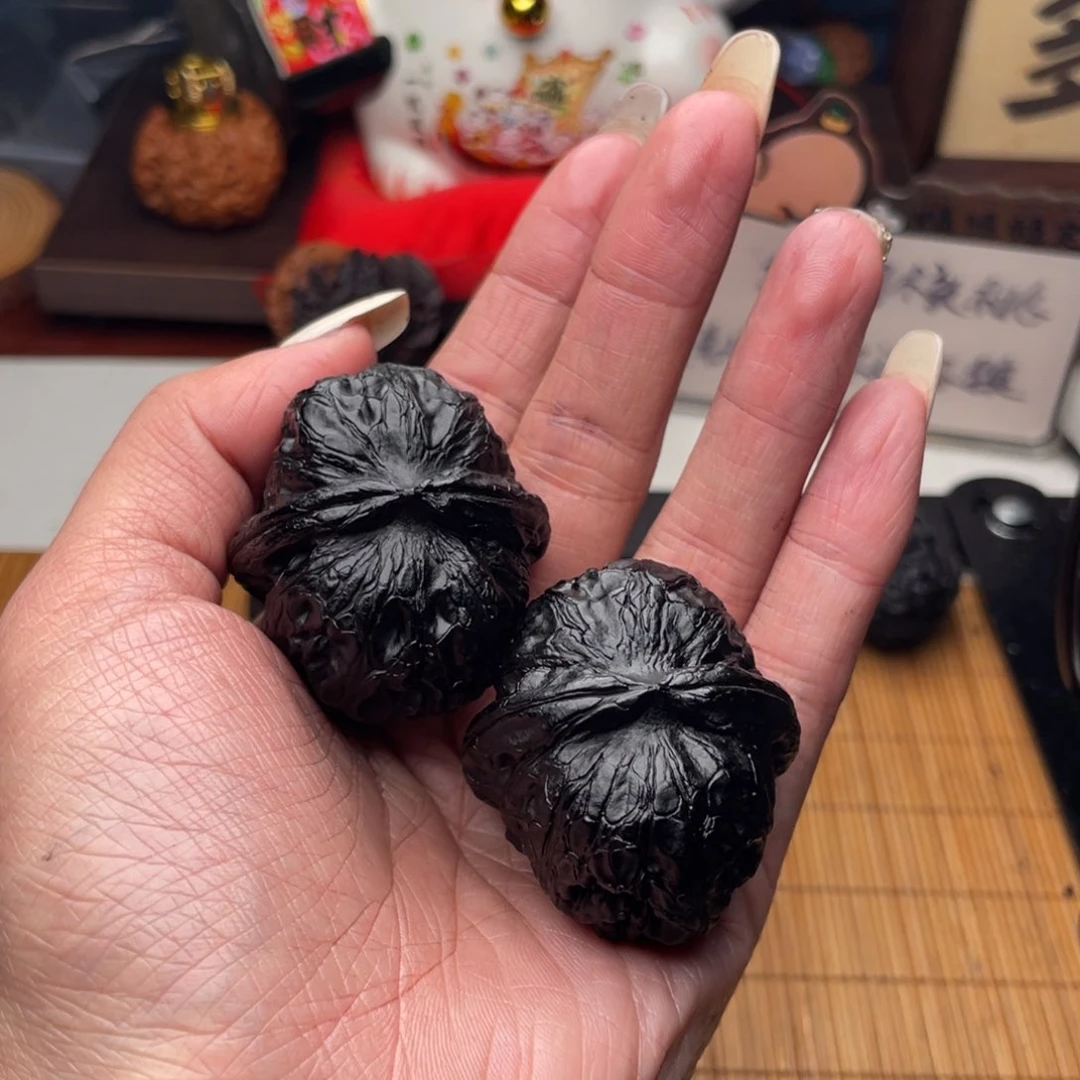 吊坠文玩核桃小*头元宝@