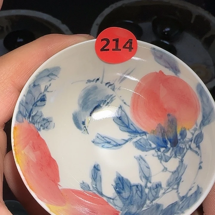 顾***旻茶盏青钰建盏主人杯214