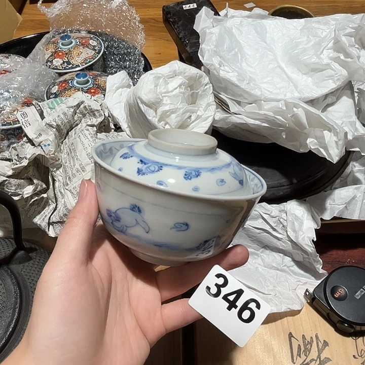 瓷片呀工艺品摆件瓷器摆件正能量