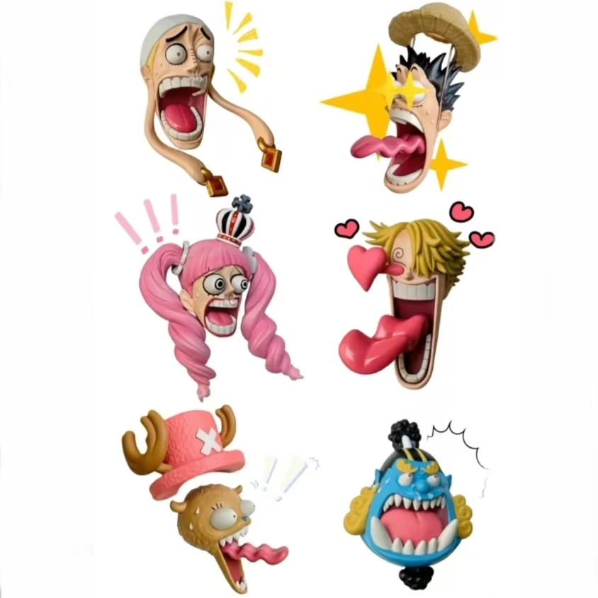 【时空屋】海贼王惊吓冰箱贴盲盒代拆