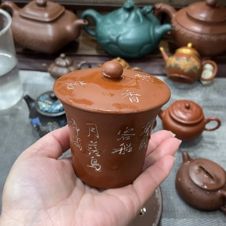 小***刀紫砂茶壶宜兴紫砂