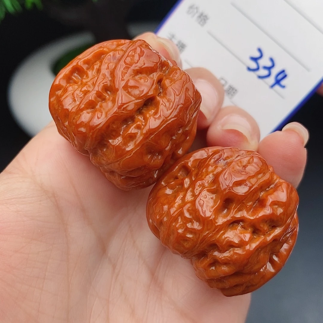 把件文玩核桃35蛤蟆头334