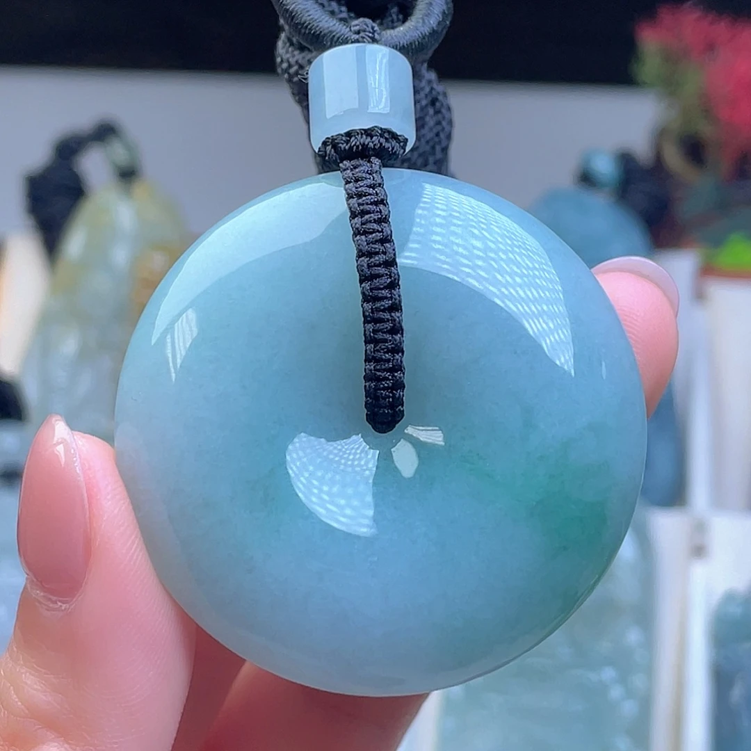 翡翠未镶嵌颈饰天然翡翠