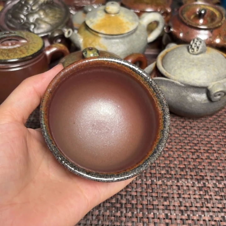 茶杯紫砂小主人杯100