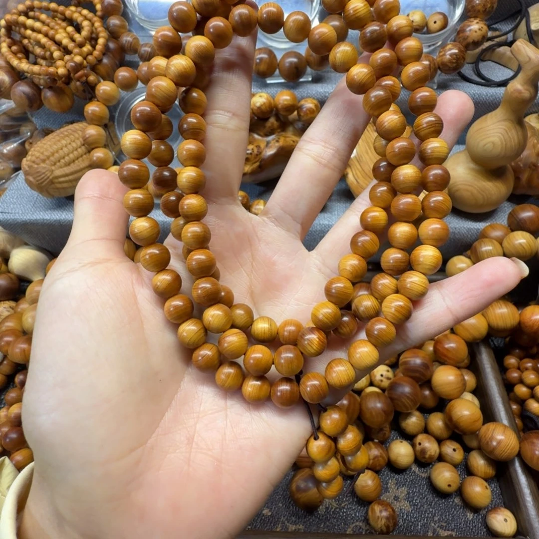 柏木（崖柏）0.8崖柏干黄粉茶108颗