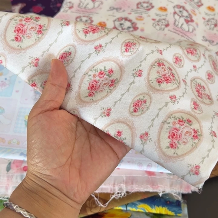 光***晶棉福袋一米价纯棉平布1.1宽果子块