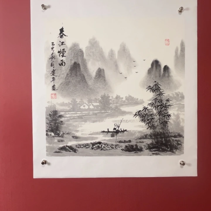国画精品手绘作品
