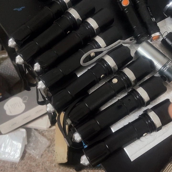 合金机械款手电338
