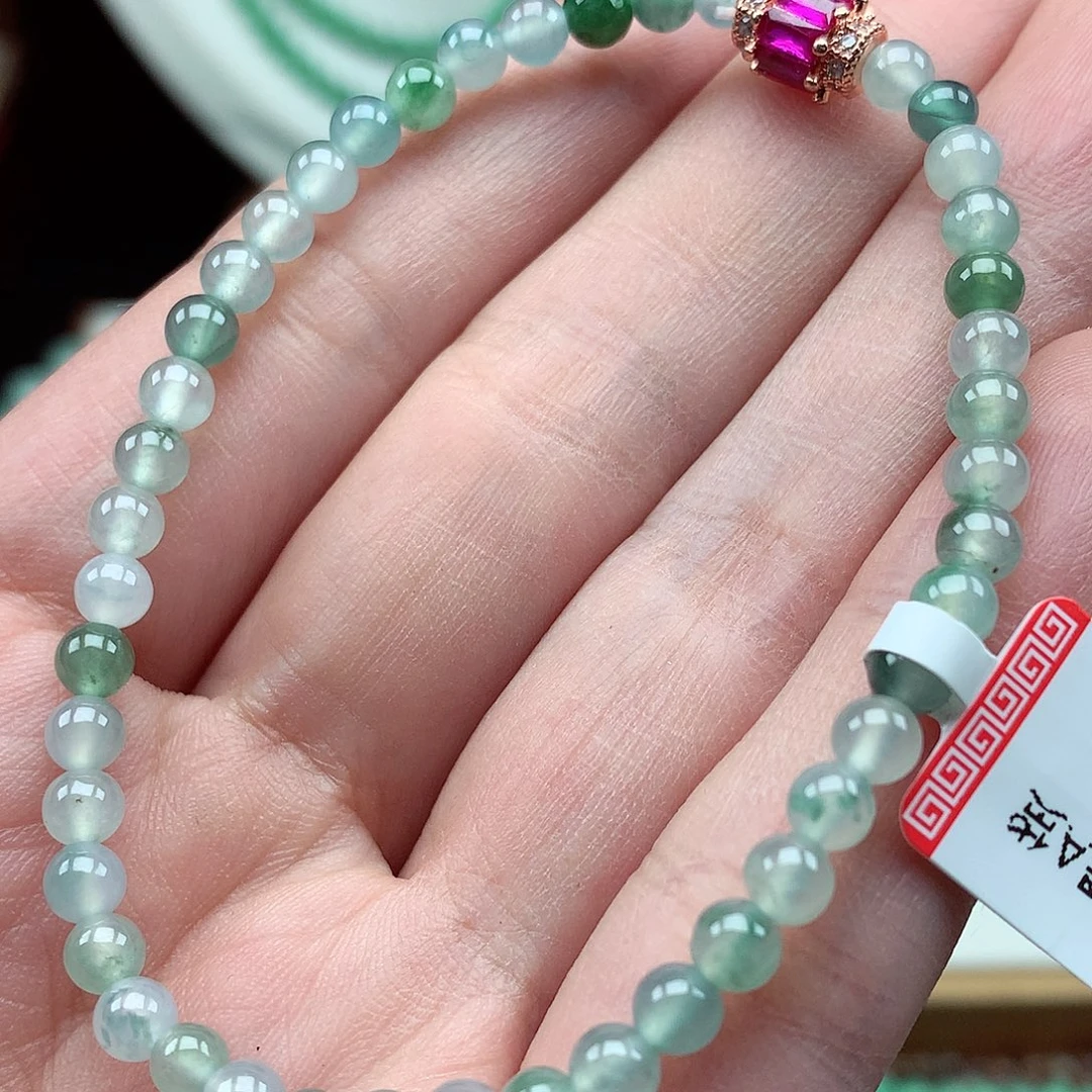 翡翠未镶嵌手链翡翠