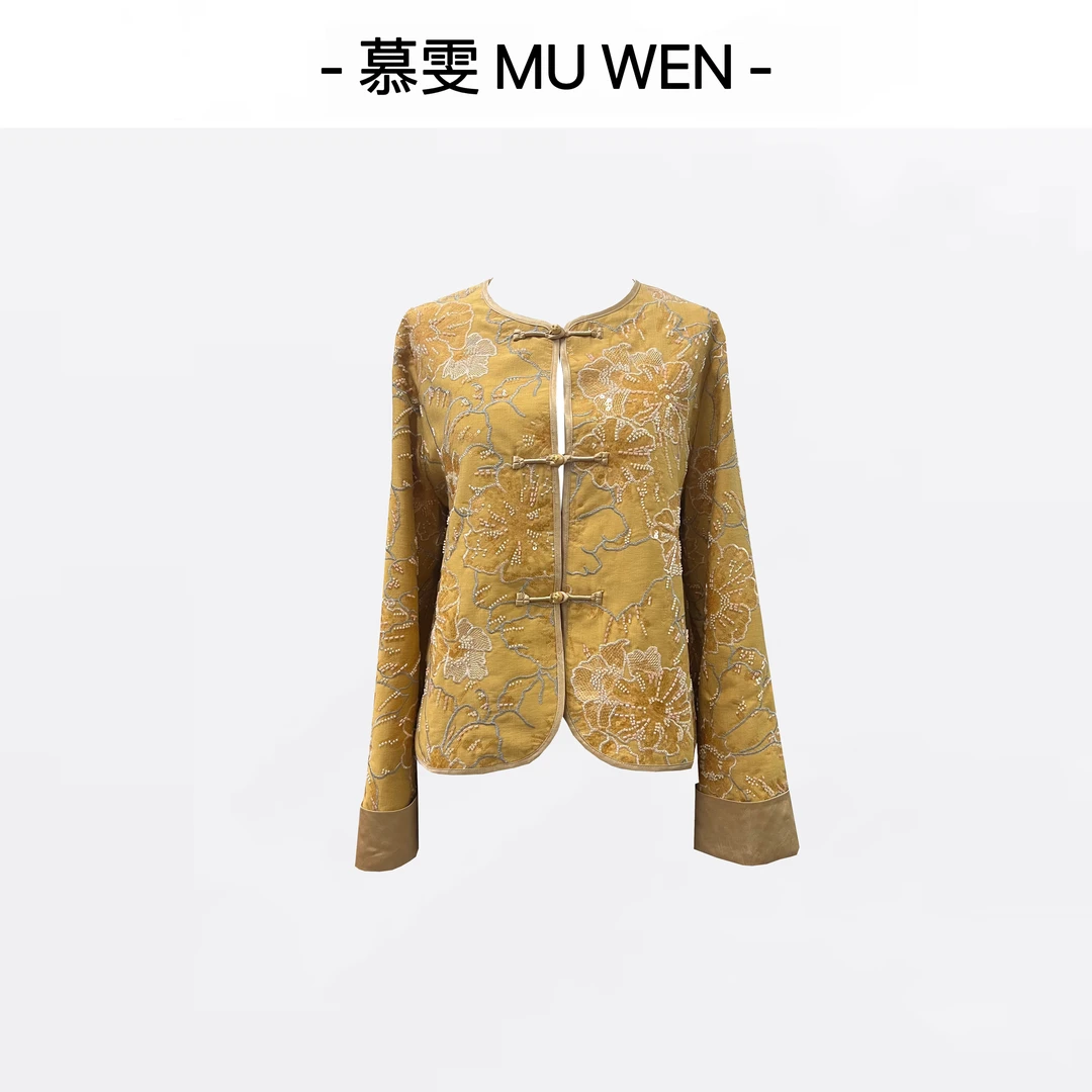 【松岭月】新中式早秋国风高定外套251466358