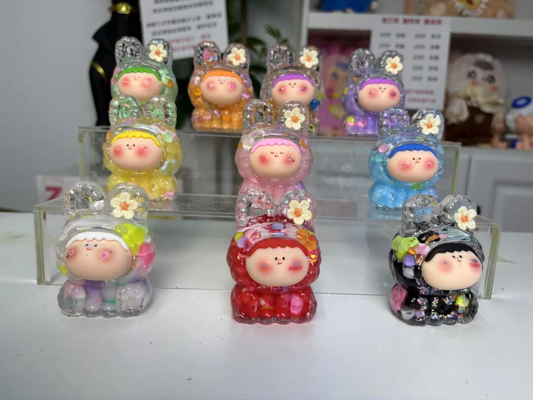 （个人单）入油款带花李四 直播拆 亚克力材质 桌面摆件