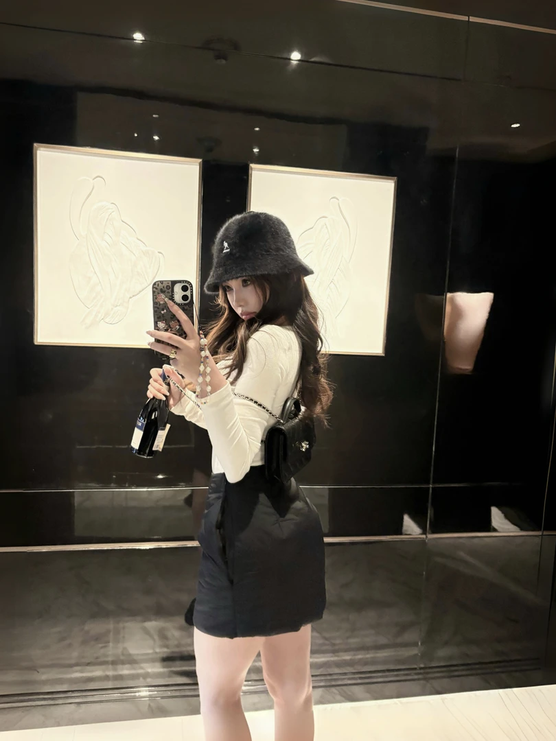 PickRui 睿哥 蓬蓬云朵 夹棉加厚软软a字短裙