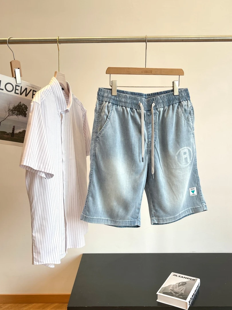 特！冰裤科技~商场余D 夏季凉感透气 天丝牛仔短裤 C18 男装 H6259