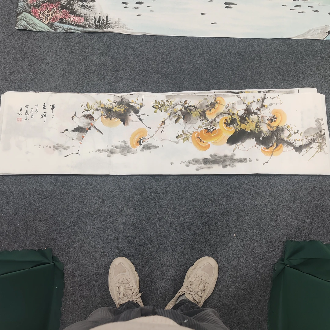 黄艺138*50床头画