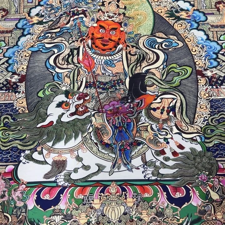 装裱画唐卡绘画作品