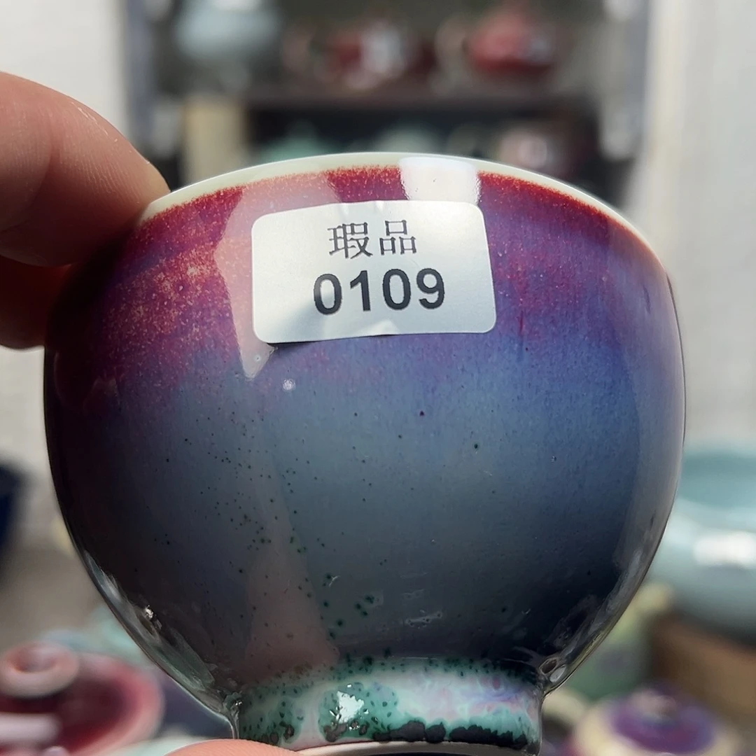 摆件窑口自销原矿钧瓷