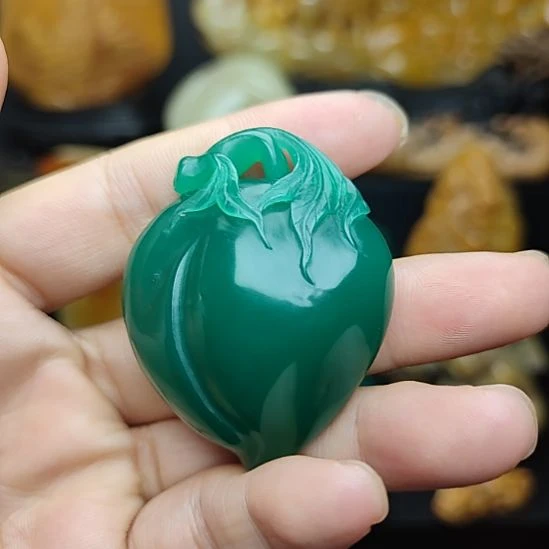 寿山石四川雅安绿