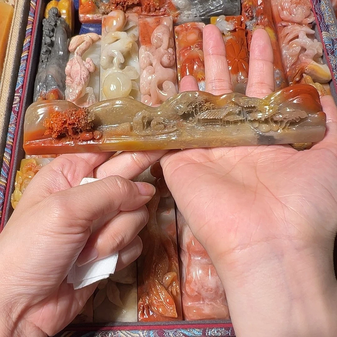 寿山石随机批发一个