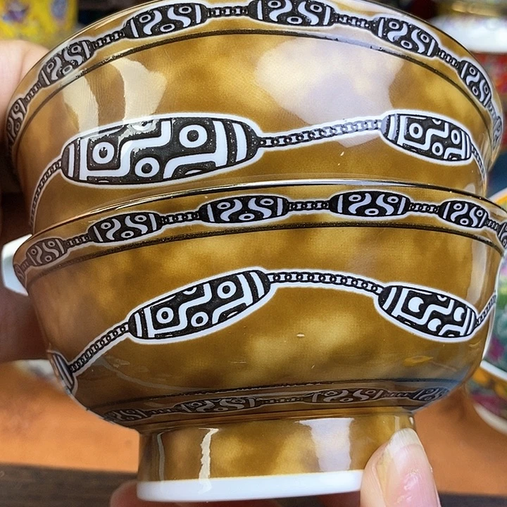 景德镇陶瓷藏式茶碗