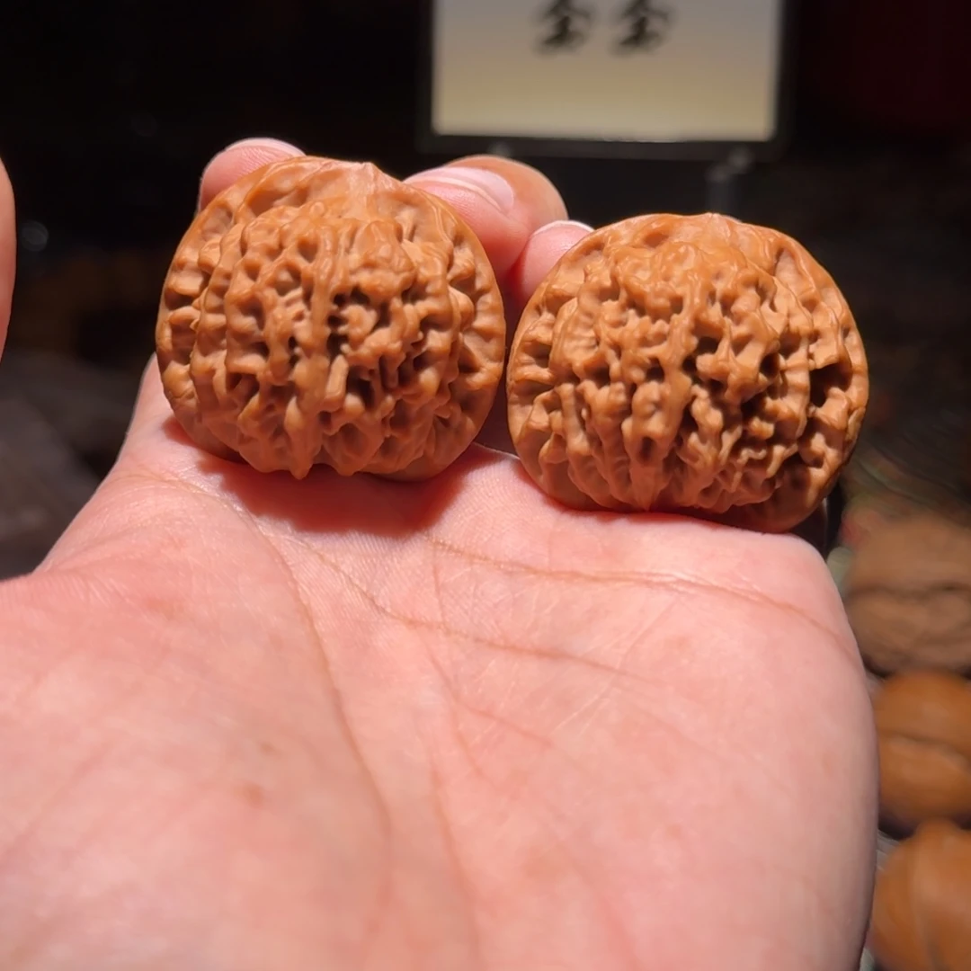 把件核桃1329秦闷，尺寸38