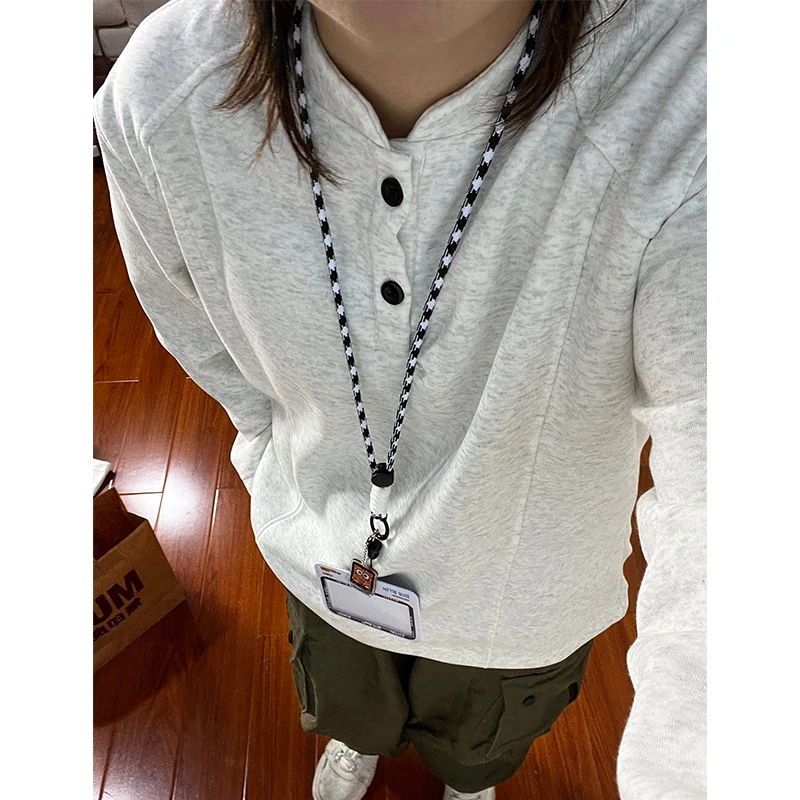 美式亨利领正肩polo打底衫男秋冬加绒长袖t恤cleanfit内搭卫衣潮