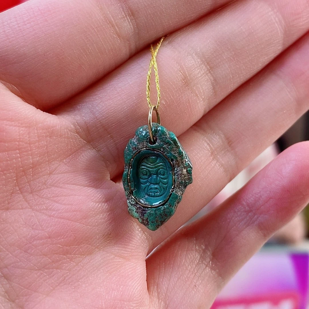 绿松石未镶嵌珠宝奇石