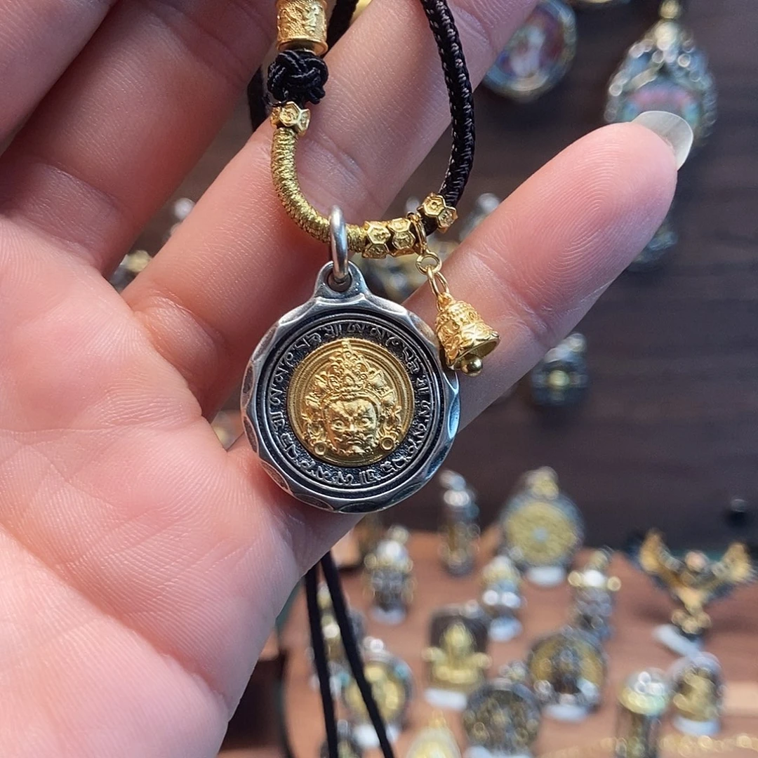 纯银黄财神925一套