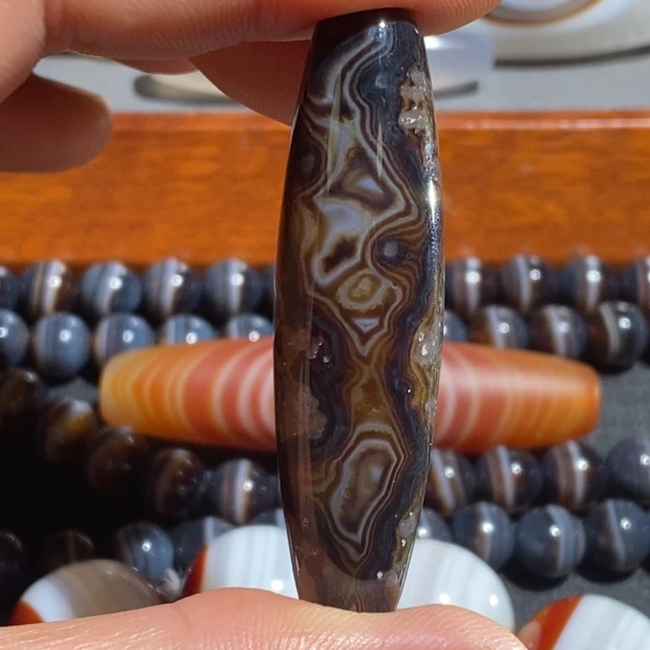 玛瑙/玉髓未镶嵌项链