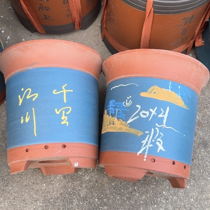 紫砂花盆特价清仓