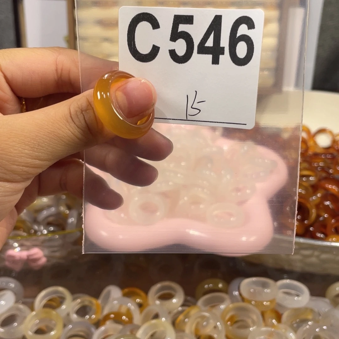 未镶嵌戒指玛瑙/玉髓546