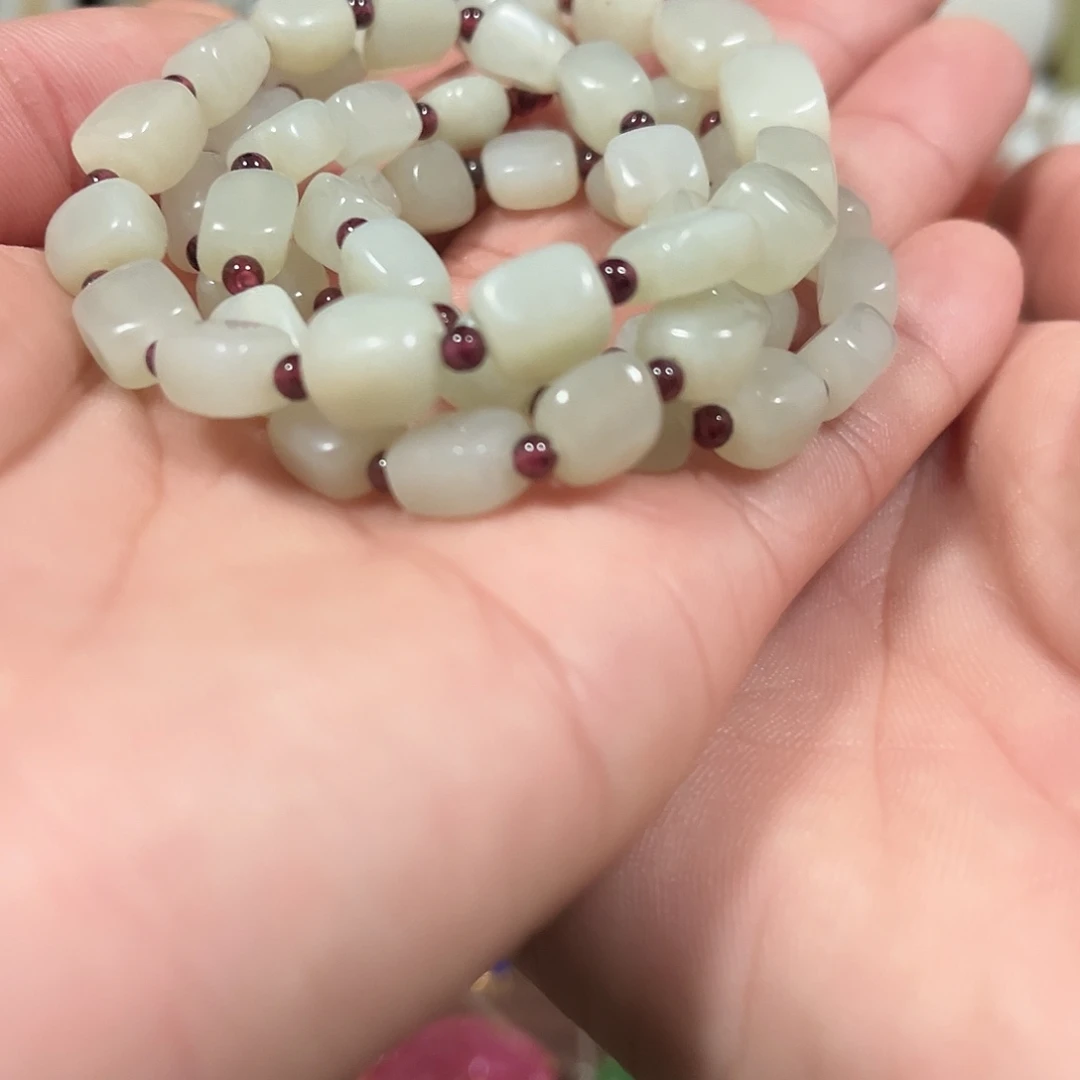 和田玉未镶嵌项链精致小巧精致小巧漂亮