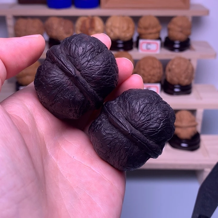 文玩核桃把件42金蟒地闷41尺