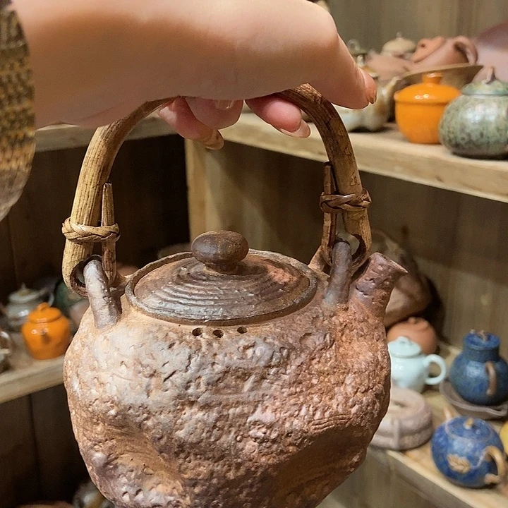 柴烧老岩泥高端茶器