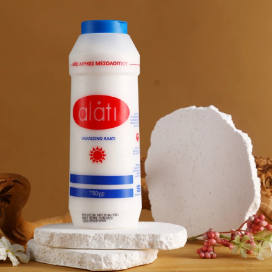 希腊巧华芙原装进口海洋盐家用调料degiztuzi瓶装海盐盐巴食用盐