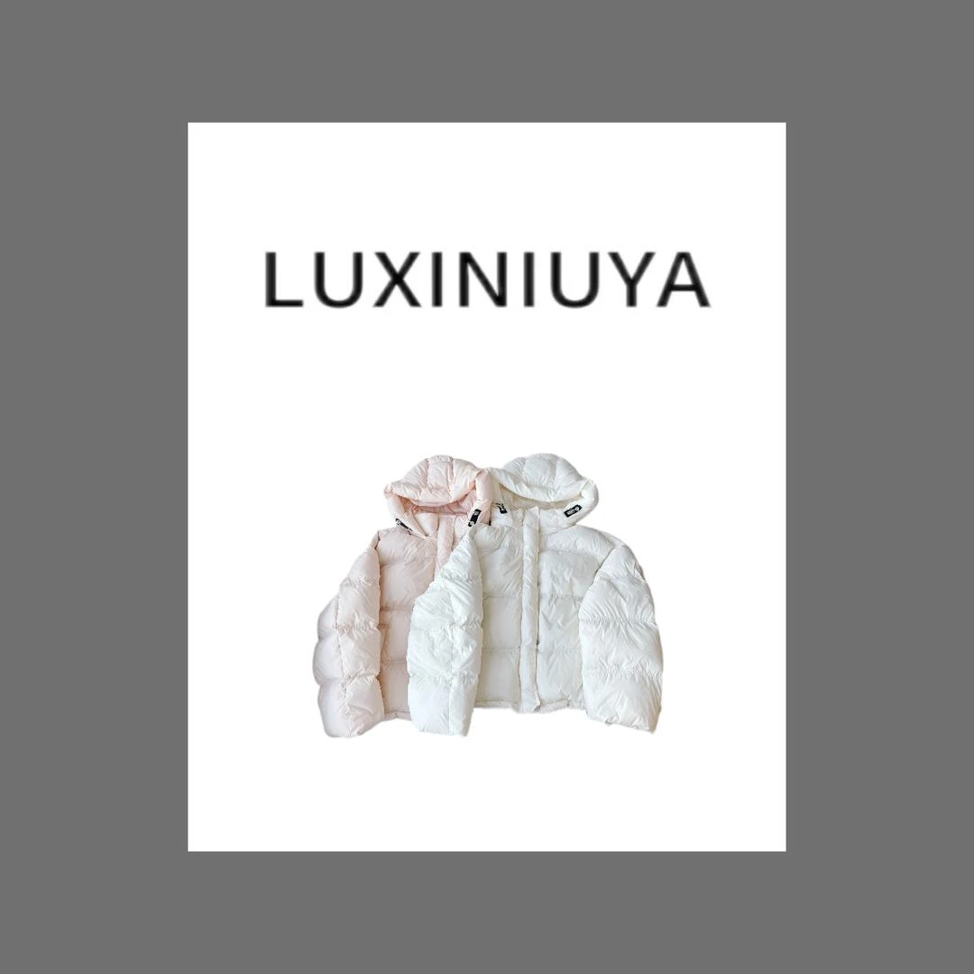 【LUXINIUYA】连帽羽绒服 设计感百搭时尚 潮韩#CX2325