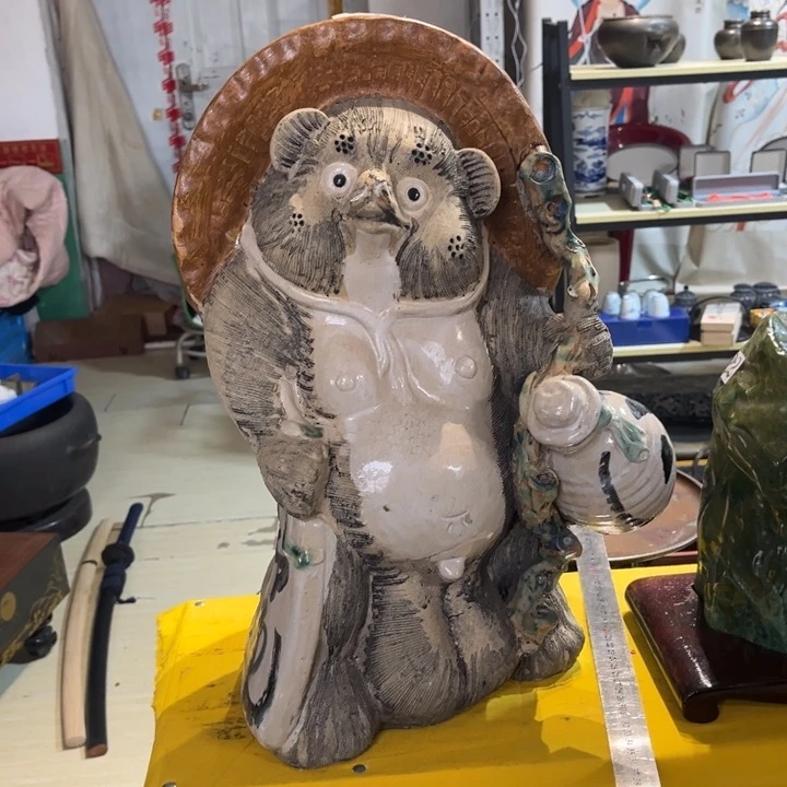 蜜安罐瓷香炉锡茶则