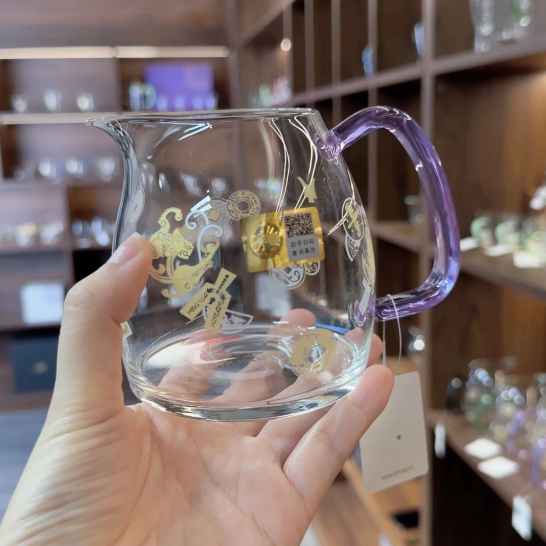 思**孙禾器瑞币纹泰然浅紫色