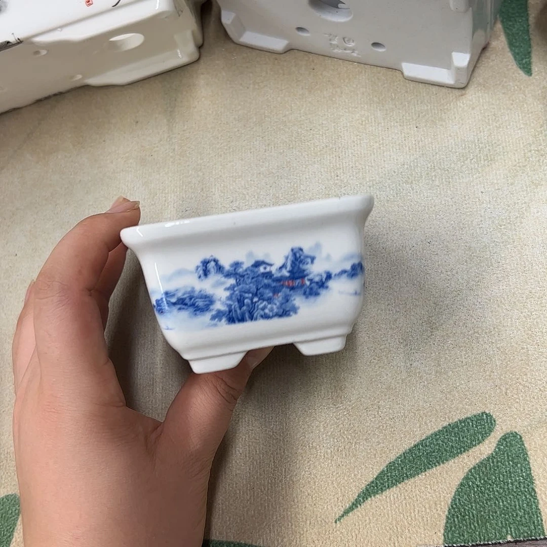 紫砂花盆442号瑕疵11/5cm