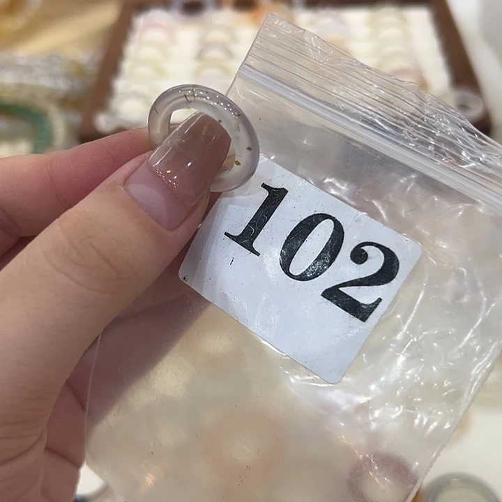 玛瑙/玉髓合金戒指102港9