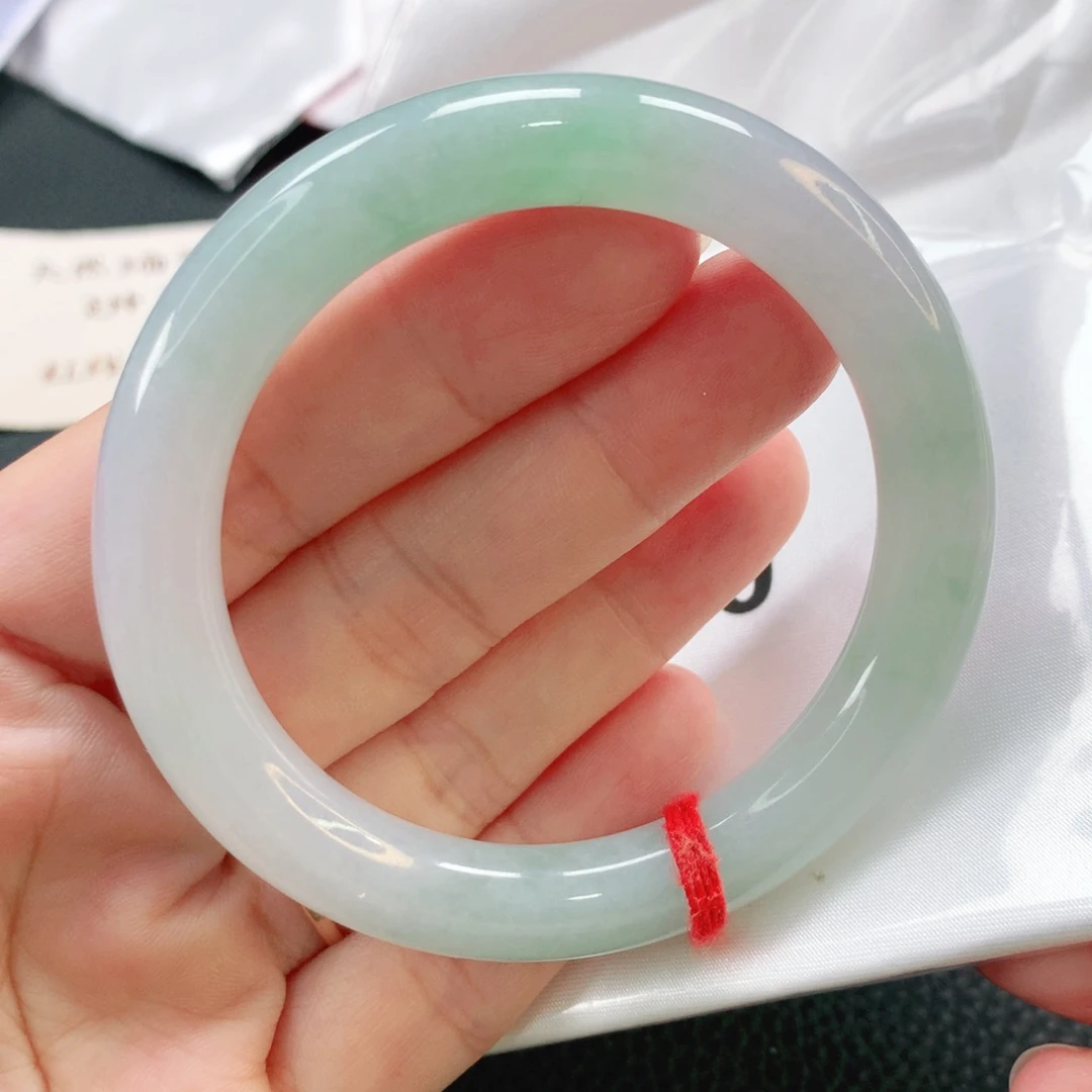 未镶嵌手镯翡翠55圆