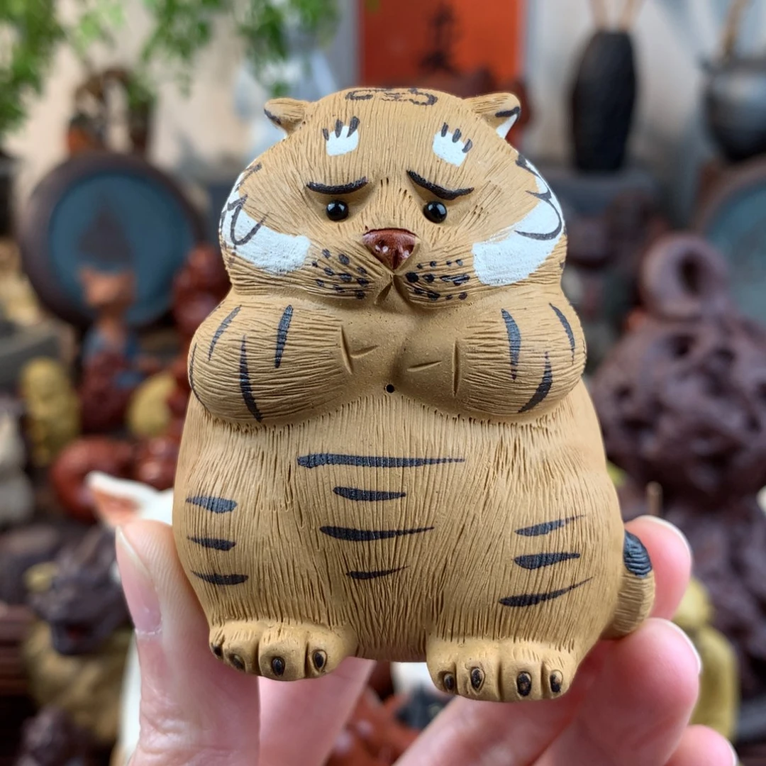 紫砂茶宠不服来干拽拽虎