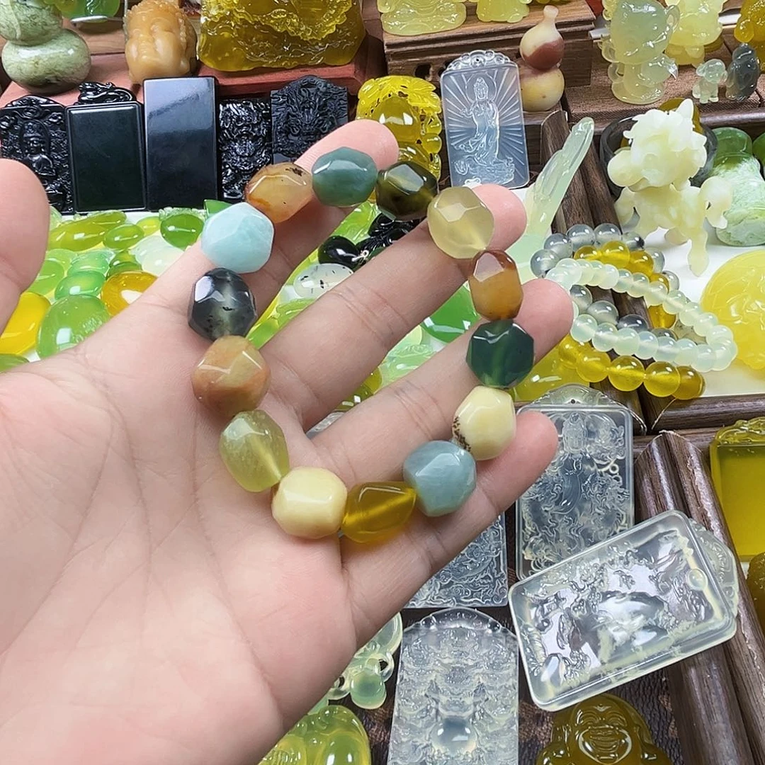 大***铃岫玉未镶嵌吊坠(不含链)