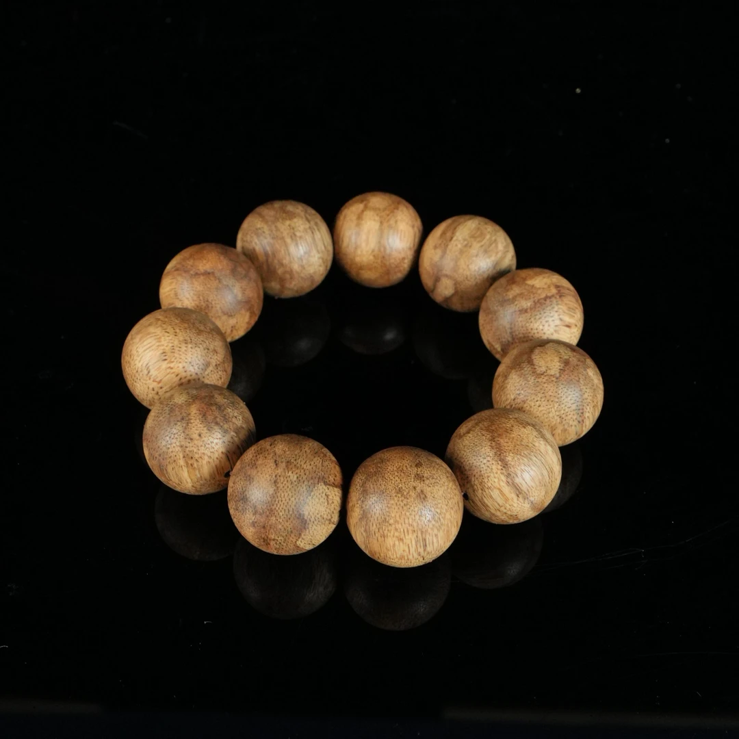 DY-B5458 马泥涝虎斑老料沉香手串 2.3cm 45.2g