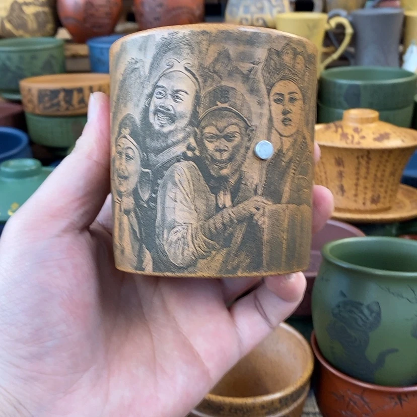 【闪购商品】紫砂杯子宜兴全手工紫砂杯