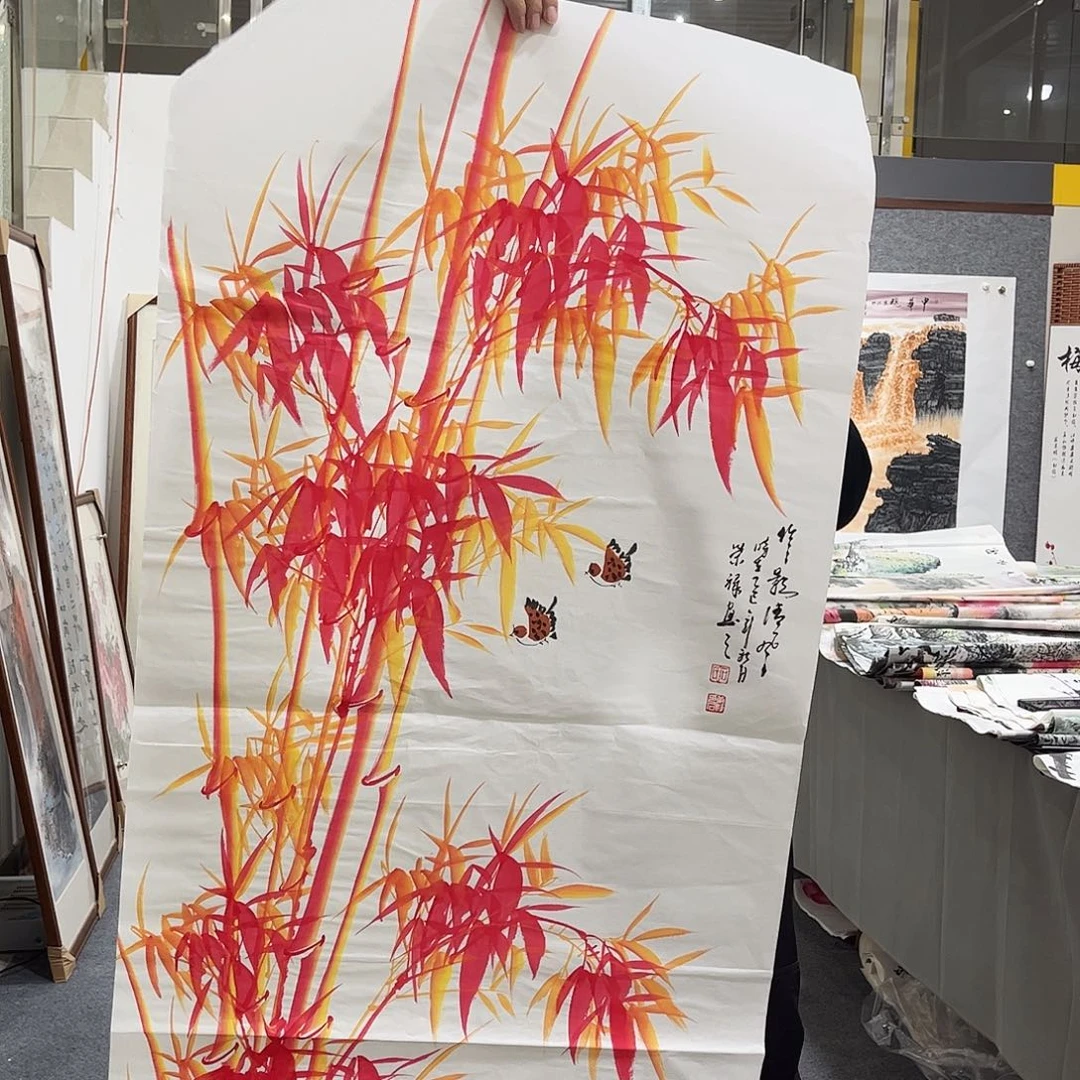 国画LT国画作品单幅任发