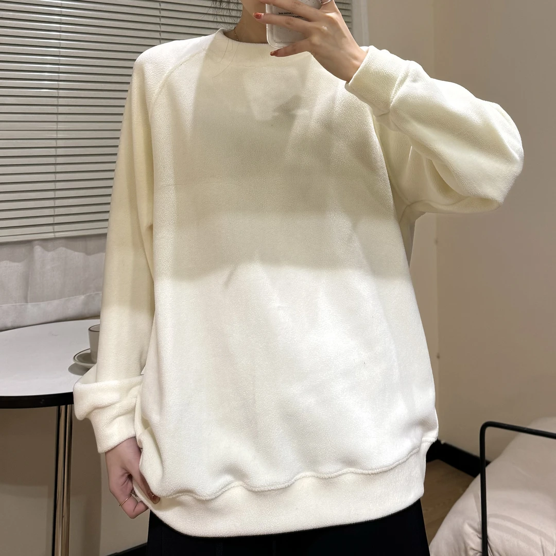 UpSd-Q 原创【爱你就像爱生命】插肩袖百搭显瘦加厚加绒圆领卫衣