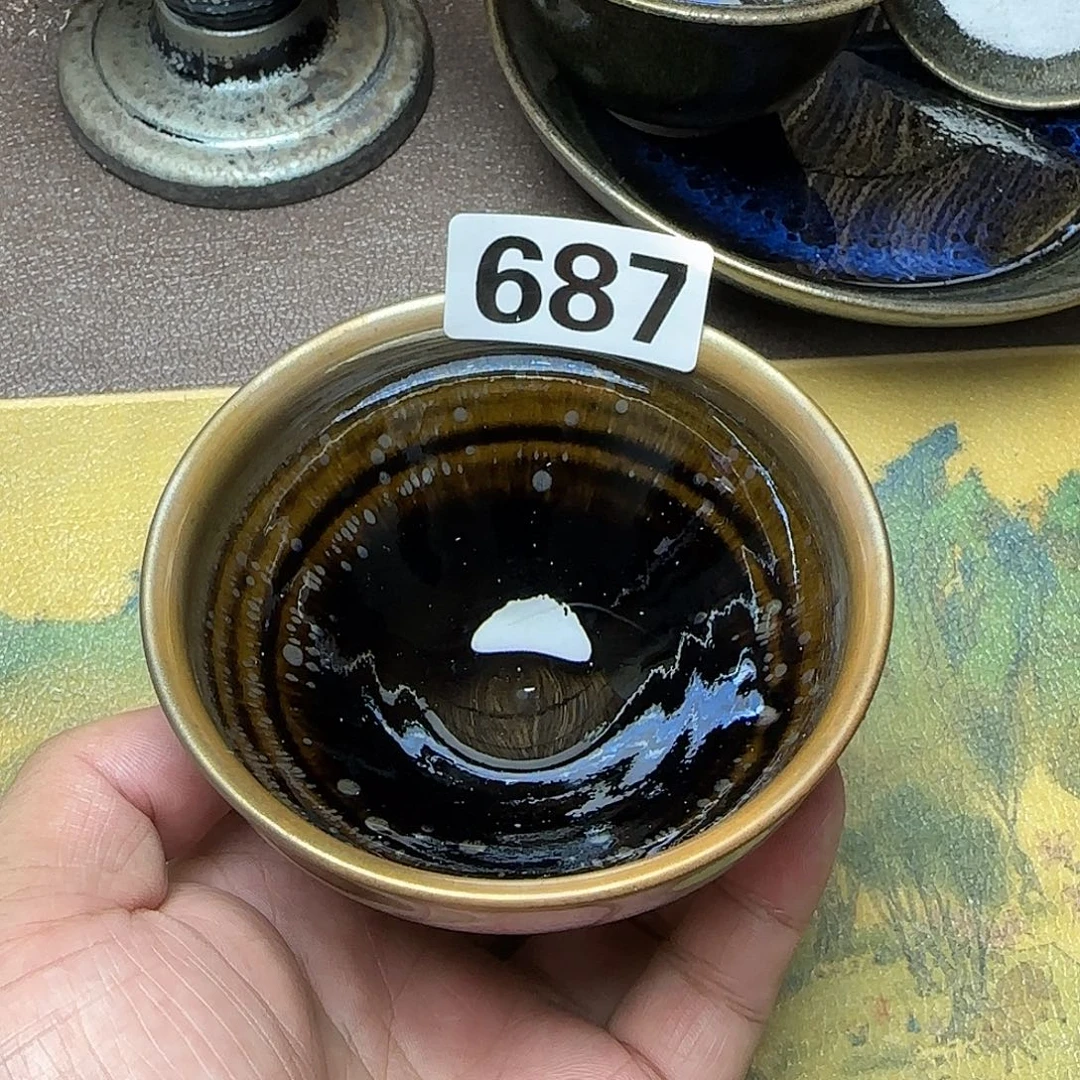 茶盏主人杯龙窑柴烧全手工